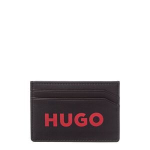 Hugo Boss Rb Leather Card Holder, Black